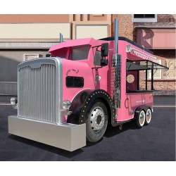 Food Truck Pink Start Cruiser - Optimus Prime