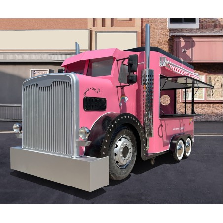 Food Truck Pink Start Cruiser - Optimus Prime
